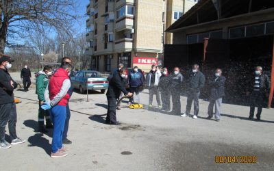 Обука за припадниците на Просторните сили во Делчево
