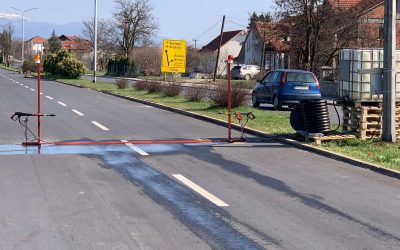 Поставен и вториот пункт за дезинфекција на возилата кои влегуваат во Делчево