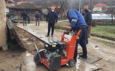 Изградба на крак од фекална канализација во с. Ѕвегор