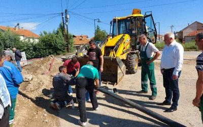 Реконструкција на водоводната мрежа на ул. „Орце Николов“