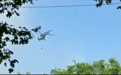 Хеликоптери од АРСМ го гасат пожарот над Пасјак