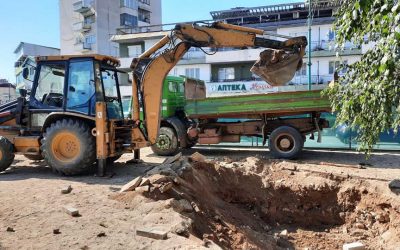 Започна изградбата на атрактивната фонтана