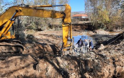 Се градат попрeчни прагови во коритото на река Брегалница