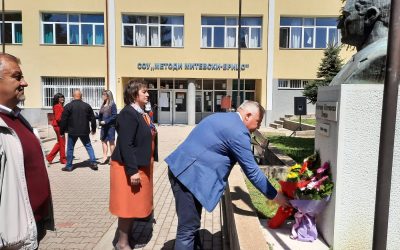 СОУ „М.М.Брицо“ го одбележа својот патрон