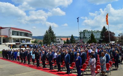 Централна прослава по повод Денот на македонската полиција во Делчево