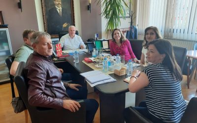 Работен состанок за тековните активности на проектот „Водоснабдување на Делчево“
