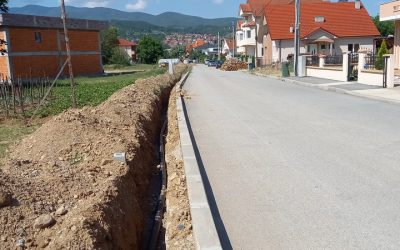Се гради нова водоводна линија во населбата „Пролет“