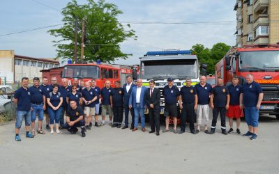 Словенечки пожарникари во посета на Делчево