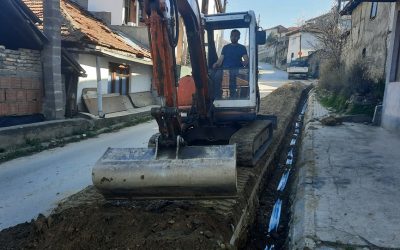 Се реконструира водоводната мрежа на ул „Острец“