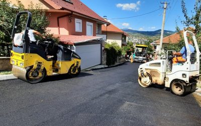 Нов асфалт на ул „Ванчо Пpке“