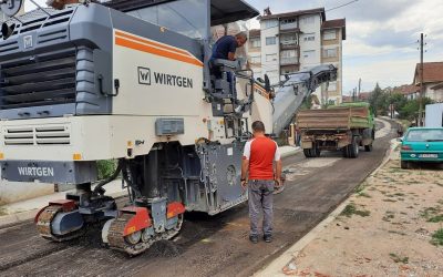 Започна санацијата на патната инфраструктура оштетена од невремето во Делчево
