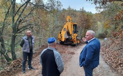 Се рехабилитира пристапен пат во с. Илиово