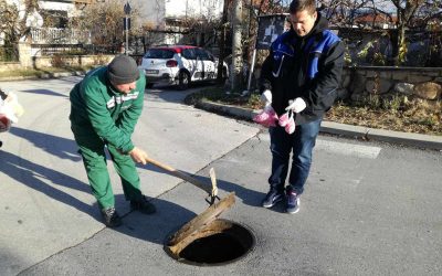 Извршена дератизација на градската канализација