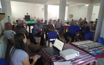 Сообраќајно едукативно предавање во Здружението на пензионери во Делчево