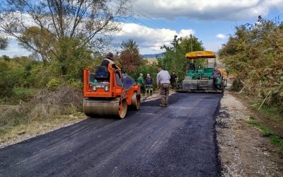 Завршена реконструкцијата и рехабилитацијата на локалниот пат до село Нов Истевник – маало Пасјак