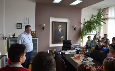 Петтододеленци од Делчево  на средба со градоначалникот Гоцевски