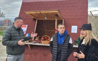 Промовирана новогодишната инклузивна куќичка – симбол на надеж, еднаквост и заедништво