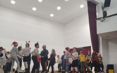 Предновогодишна забава на учениците од ООУ„Ванчо Прке“