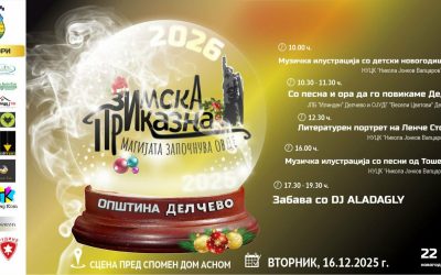 Новогодишните куќички се веќе ставени во “полн погон”, агенда за Вторник,16 Декември 2025