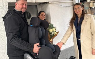 Градоначалникот Гоцевски го посети семејството на првороденото во Делчево за 2026