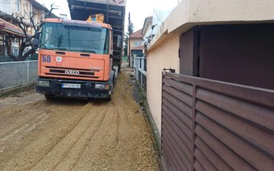 Се реконструира ул „Кочо Рацин“