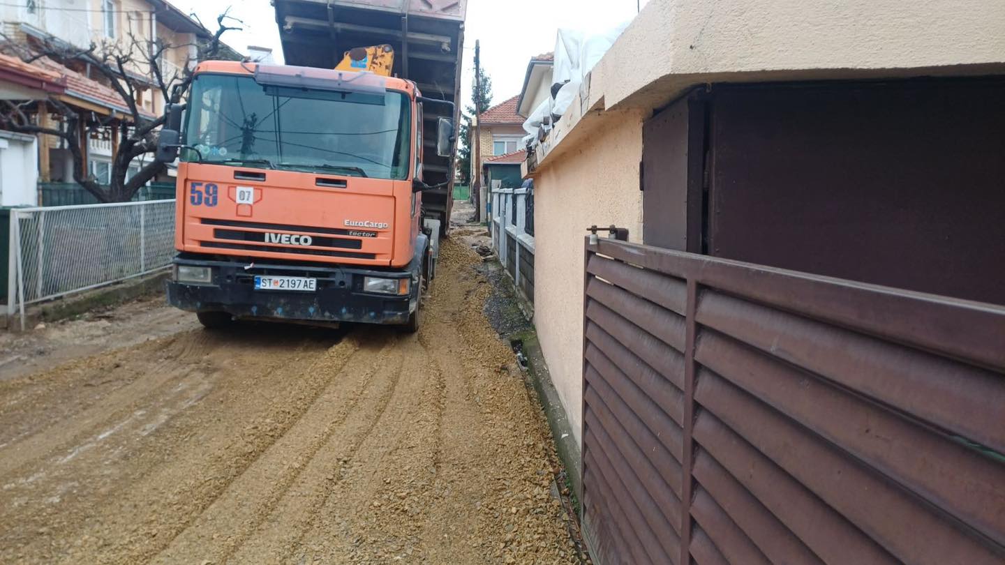 Се реконструира ул „Кочо Рацин“