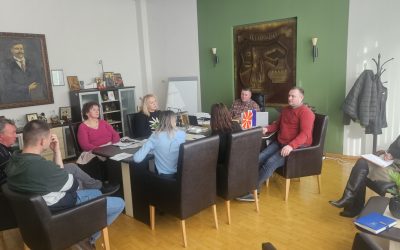 Градоначалникот Гоцевски оддржа темелен и плодотворен состанок со раководителите во ЕЛС Делчево.