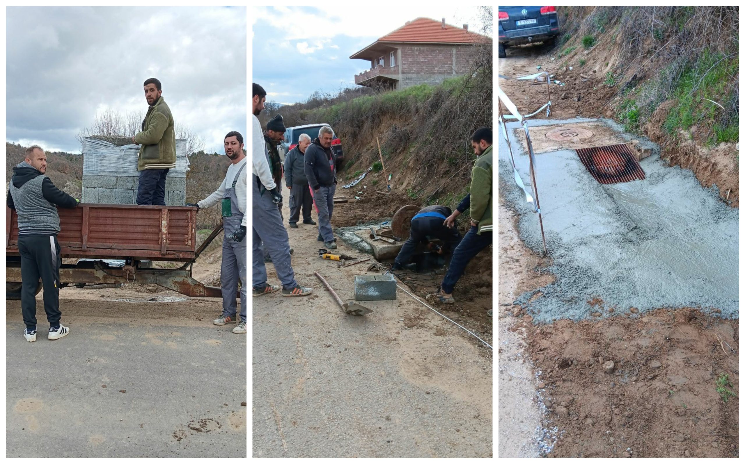 Заврши санацијата на пропустот покрај локалниот пат Делчево-Габрово