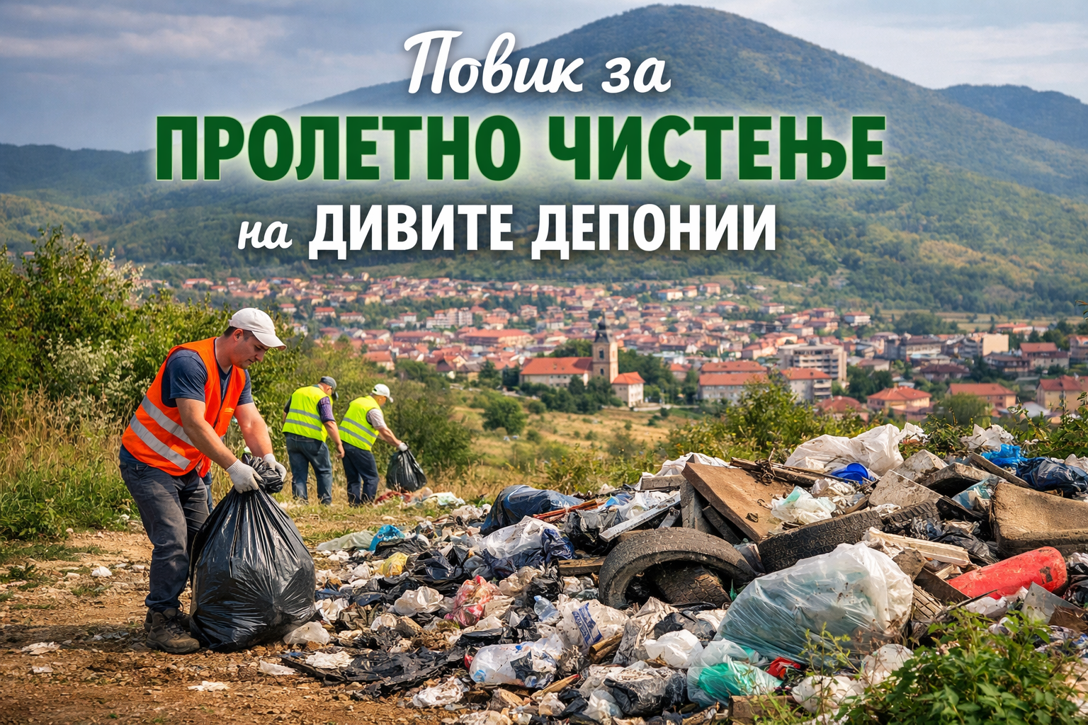 Повик за пролетно чистење на дивите депонии