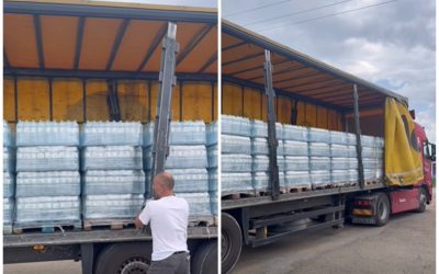Соопштение за почеток на дистрибуцијата на вода за пиење по определените  пунктови