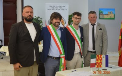 Потпишан Меморандум за соработка меѓу Делчево и општините Новело, Монфорте д’Алба и Родино од Република Италија