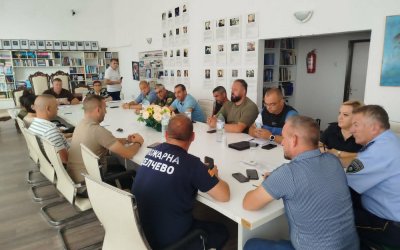Општински штаб за заштита и спасување: засилени контроли и превентивни активности на терен за заштита од пожари