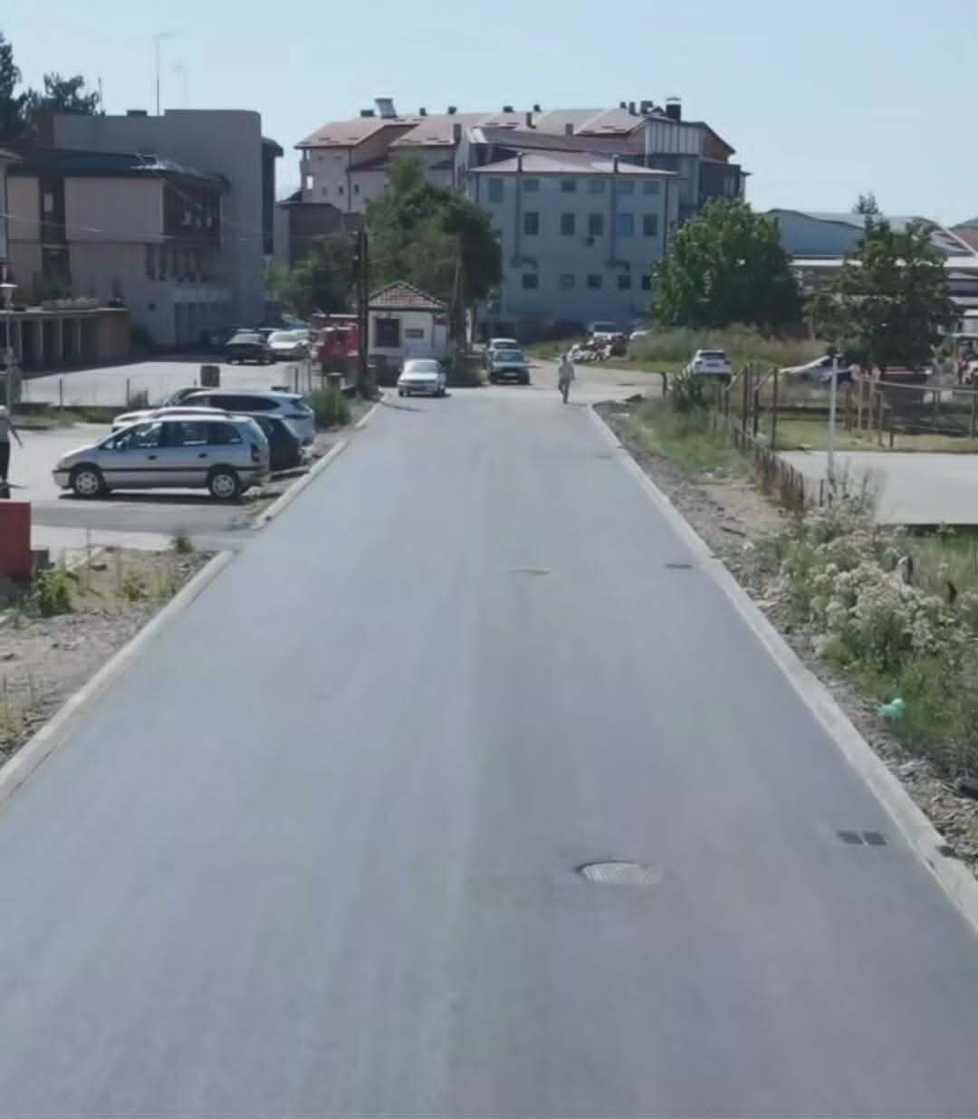 Асфалт на нова улица во централното градско подрачје
