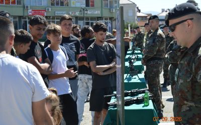 Презентација на опрема од АРМ во Делчево