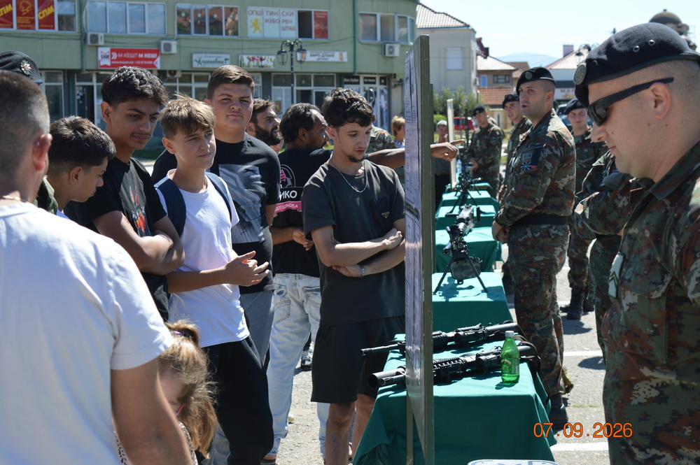 Презентација на опрема од АРМ во Делчево