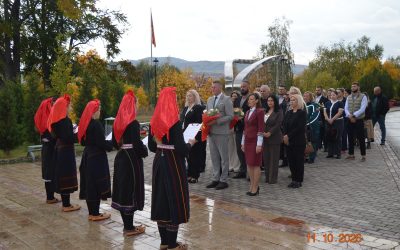 Општина Делчево одбележува 85 години од почетокот на антифашистичкото Востание, 11 Октомври
