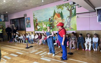 „Супер Марио и Луиџи на крстосница“ ги учеа децата во Делчево на сообраќајна безбедност